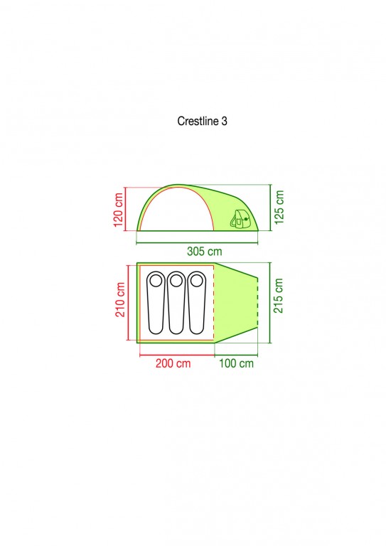 Coleman Tent CRESTLINE 3 Juptis Online shop